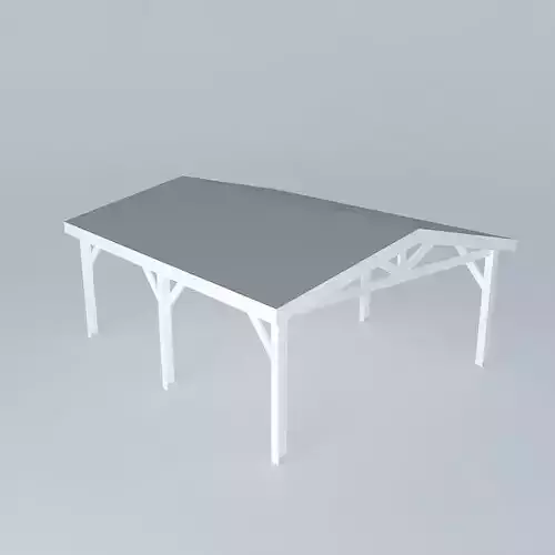 Decochalet 2015 Double carport 500x600