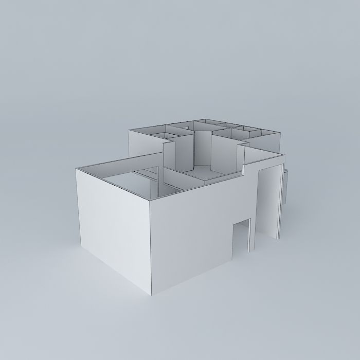 noca house taubate Free 3D model_3