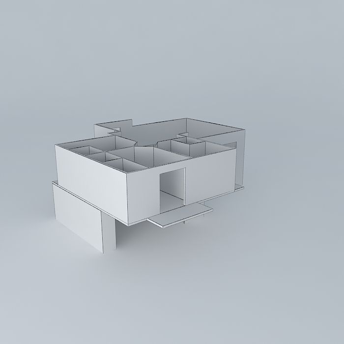 noca house taubate Free 3D model_4