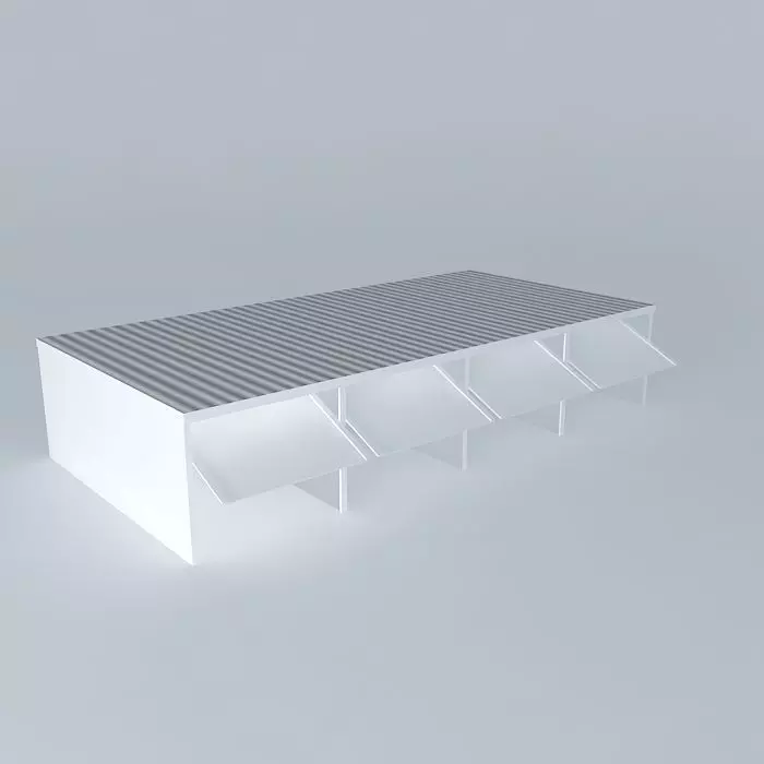 Decochalet 2015 Together 1060x520 metal garages Free 3D model