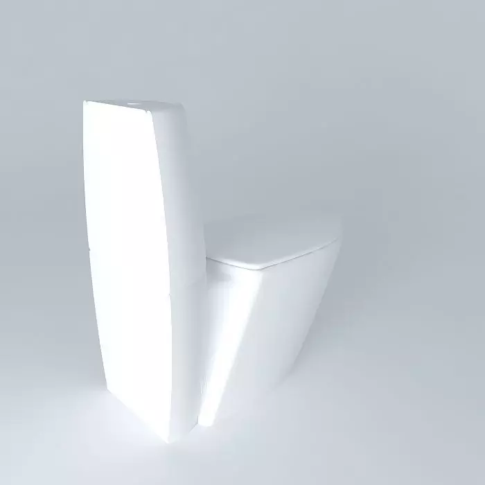Cup toilet Free 3D model_0