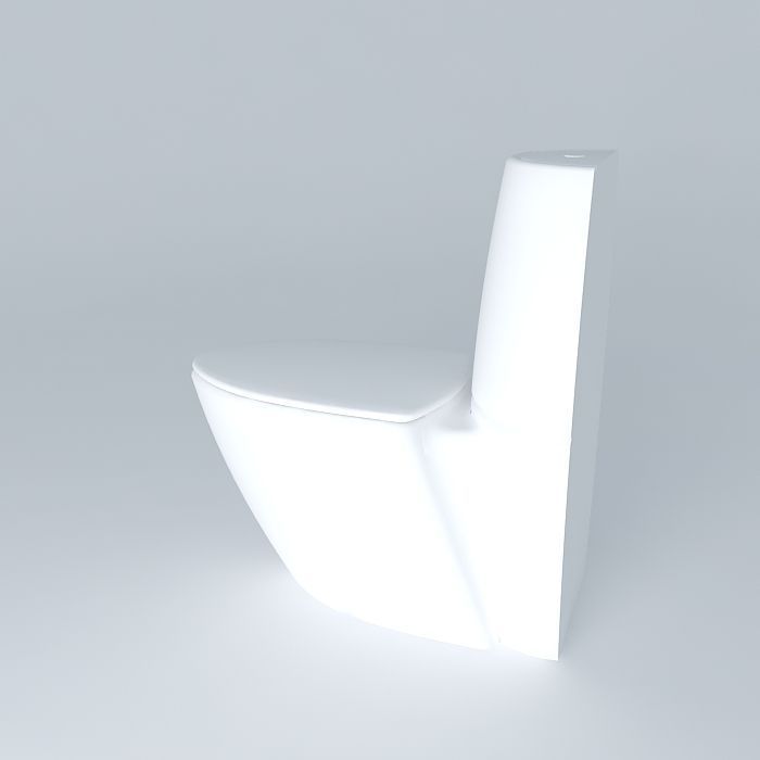 Cup toilet Free 3D model_1