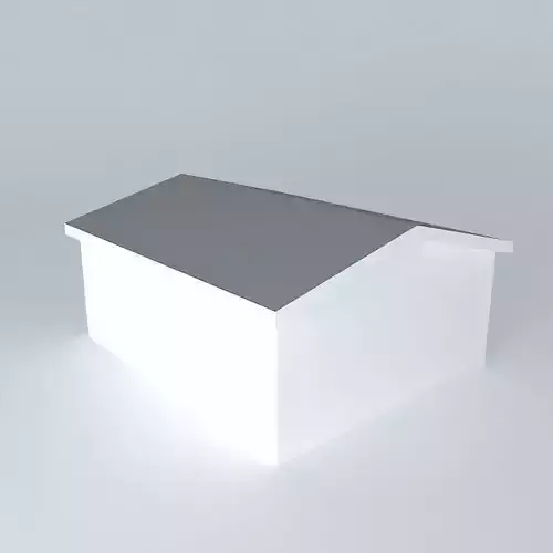 Decochalet 2015 Dams David cottage garden shed Free 3D model