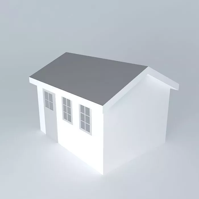 Decochalet 2015 Jacques Lefevre shelter Free 3D model