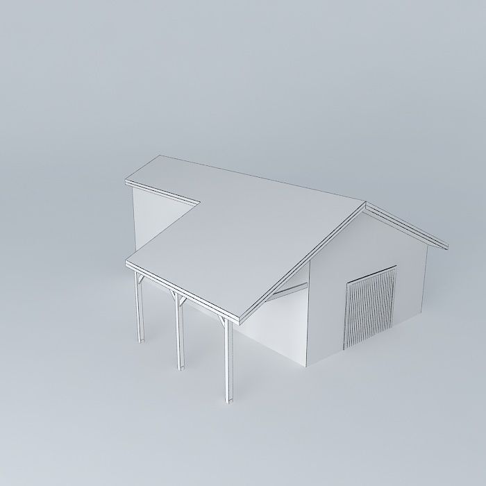 Decochalet 2015 view angle Free 3D model_3