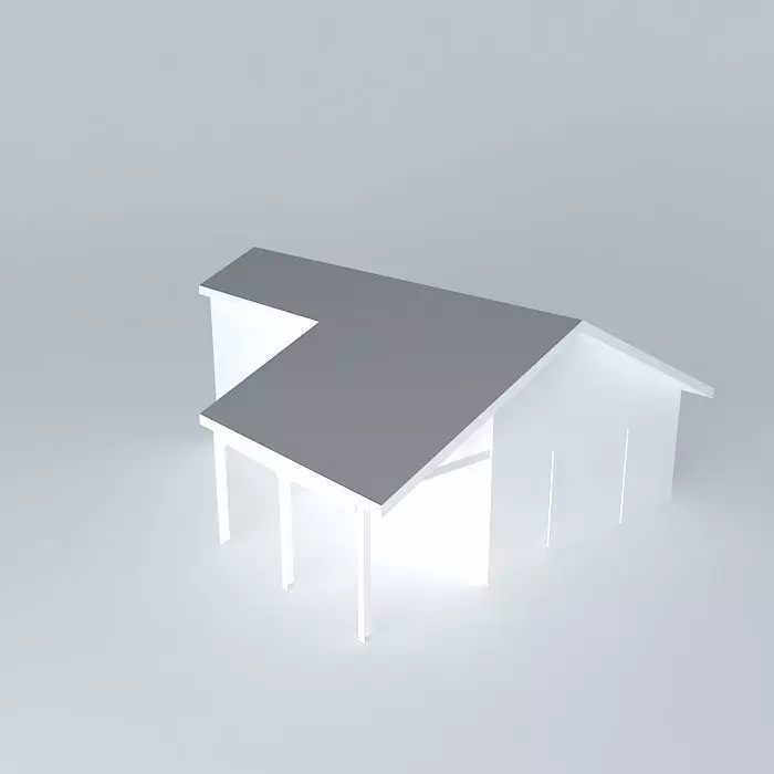 Decochalet 2015 view angle Free 3D model_0