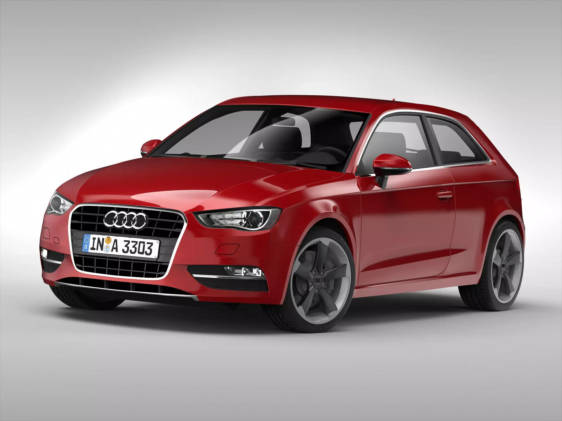 Audi A3 2013 3D model_0
