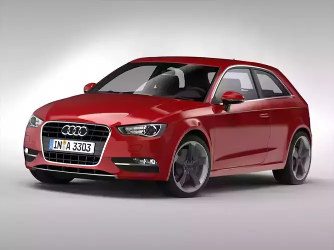 Audi A3 2013 3D model