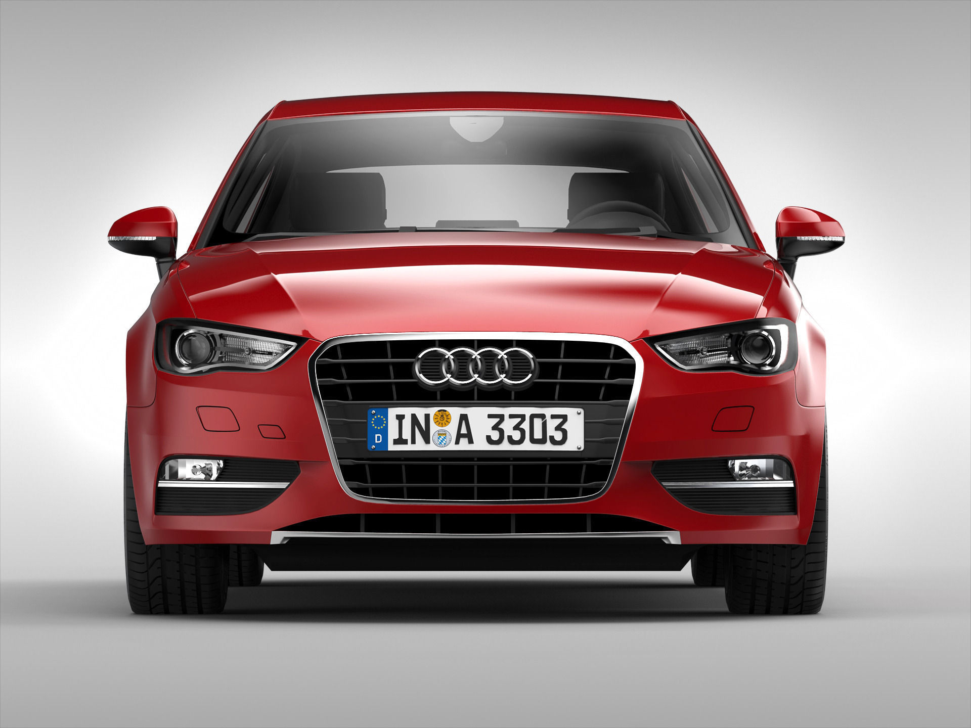 Audi A3 2013 3D model_4