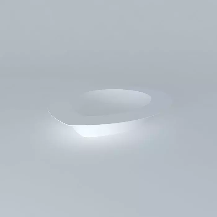 Pool 3 light in shape of bowl Free 3D model_0