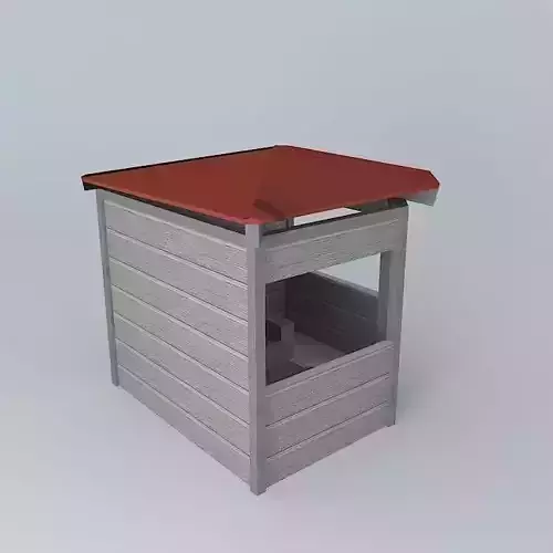 arbor wooden playhouse with roof