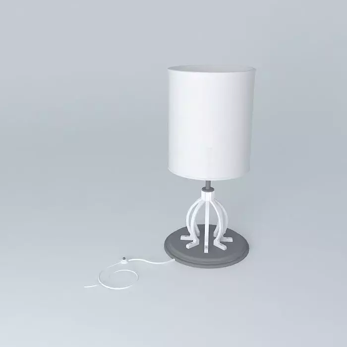 Architectural table lamp Free 3D model