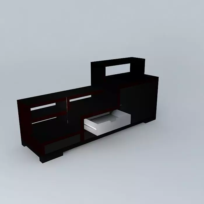 Convenient tv stand Free 3D model