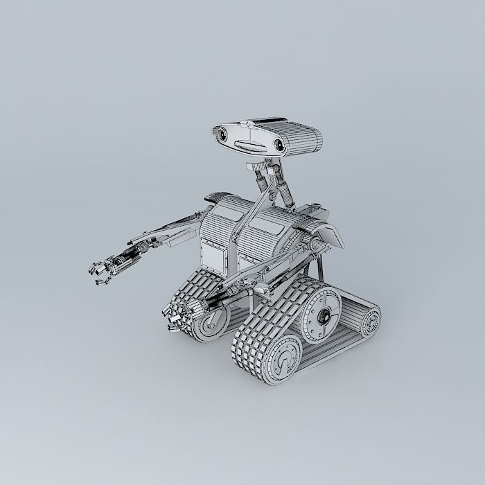 Robot Joya Free 3D model_4