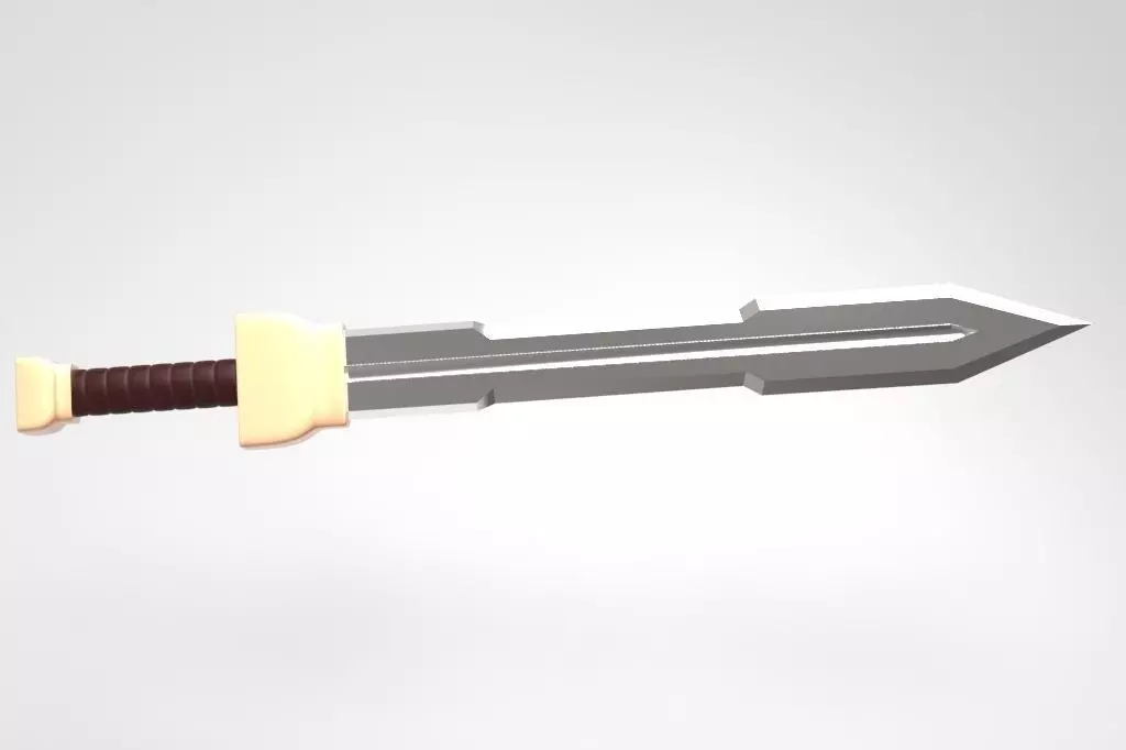 Short Sword Free 3D model_0