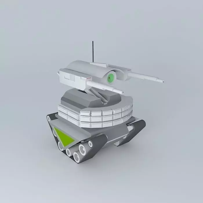 Robot Birag Free 3D model