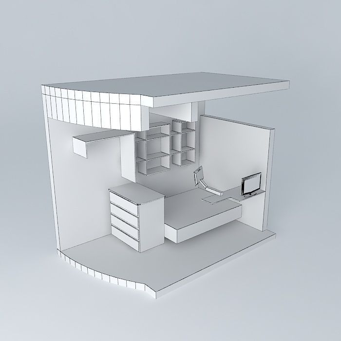 Claudio quarter Free 3D model_4