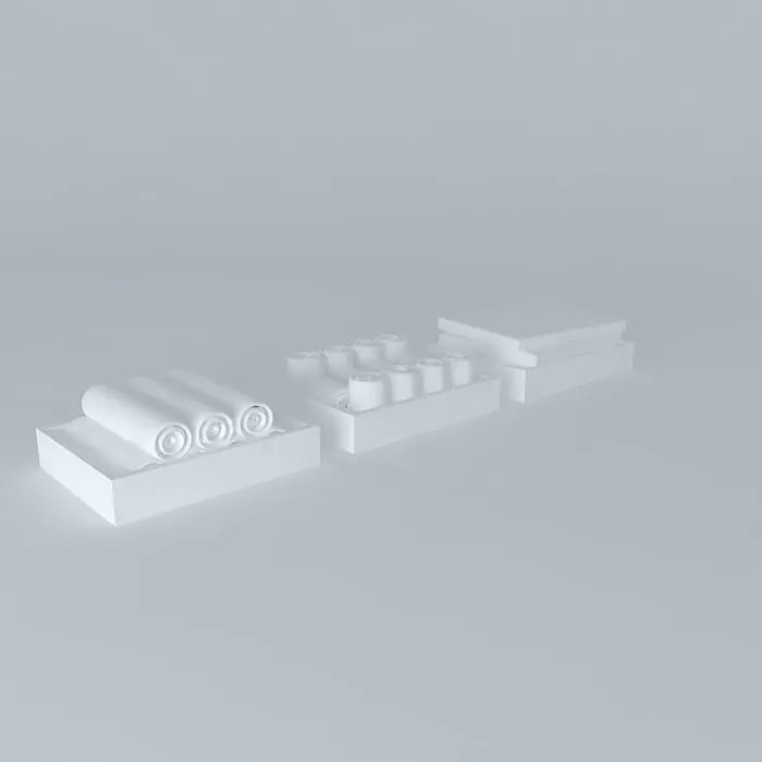 bathroom decor Free 3D model