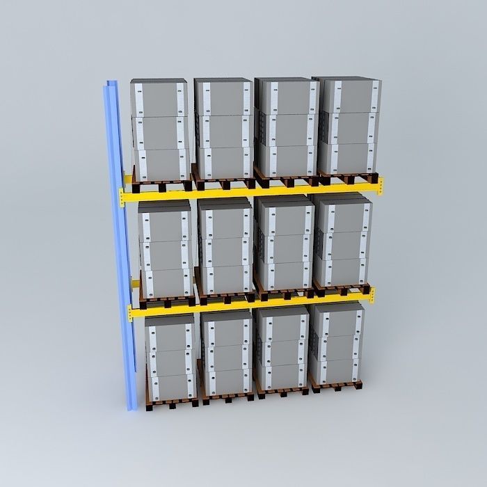 Theorem pedestals Free 3D model_2