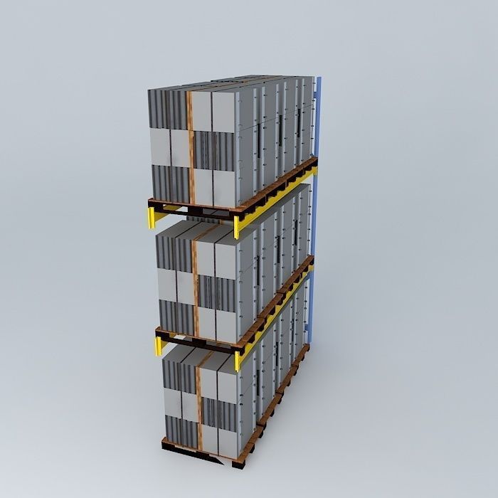 Theorem pedestals Free 3D model_1