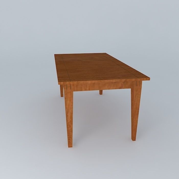 dining table dining table Free 3D model_2