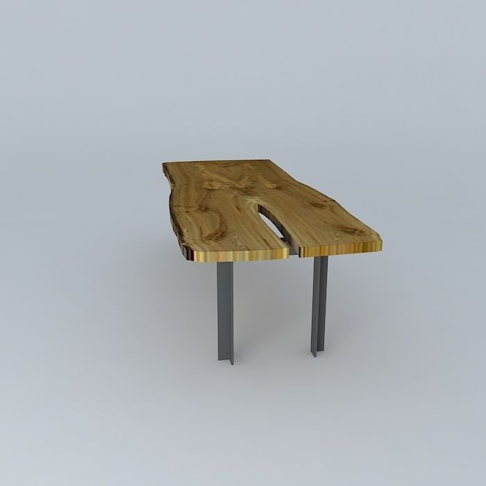 dinner table Free 3D model_2
