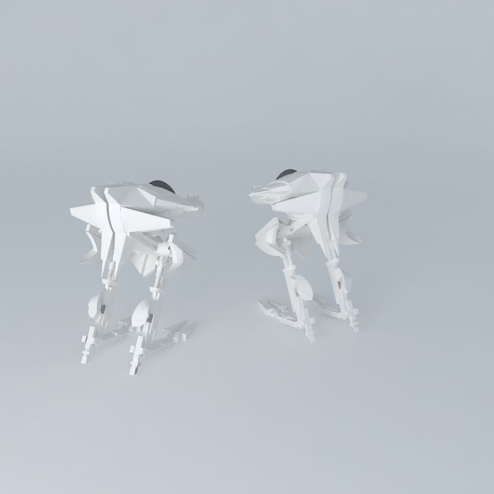 Robot Drago Free 3D model_1