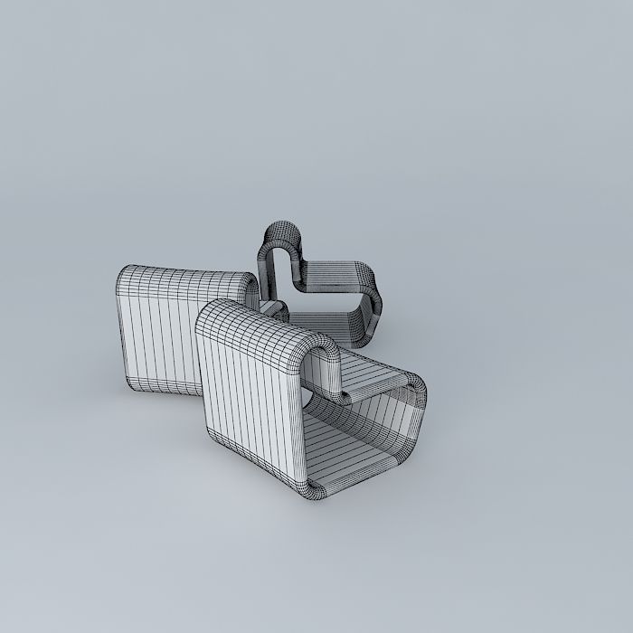 Chair Loop Free 3D model_3