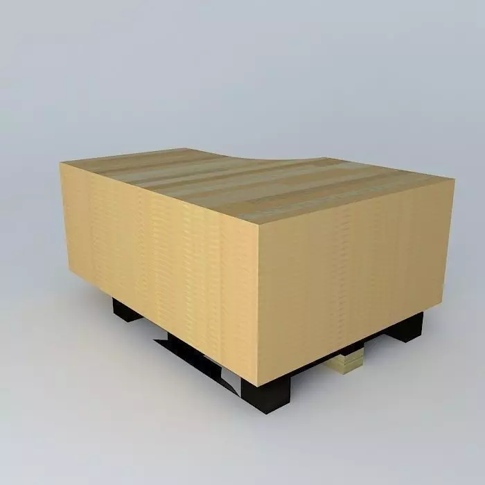 pallet bureaubladen 160 x120 Free 3D model_0