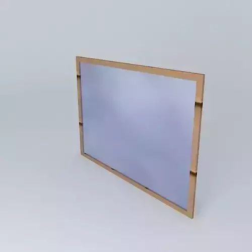 window wooden frame with mirror