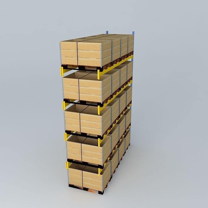 racking construction Free 3D model_0
