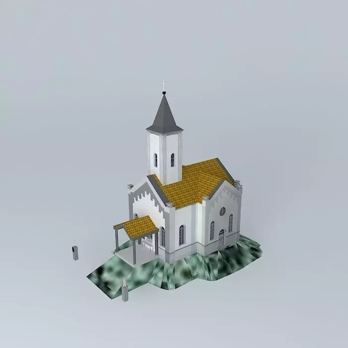 Church of St Mary in Sisak 3D model