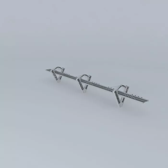Bridge ZKM Free 3D model