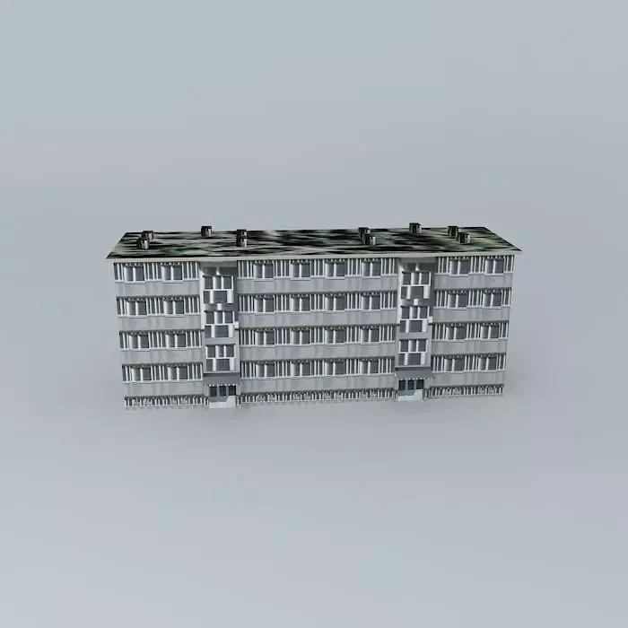 Caprag building Free 3D model