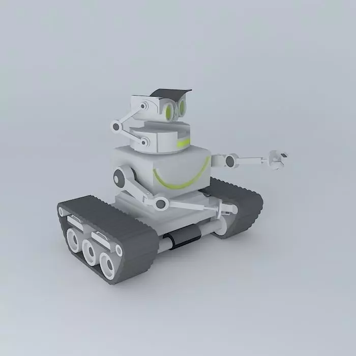 Robot Voda I Free 3D model_0