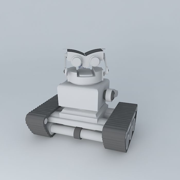 Robot Voda I Free 3D model_1
