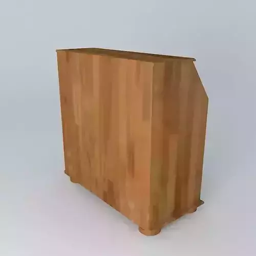 Secretary wooden cabinet