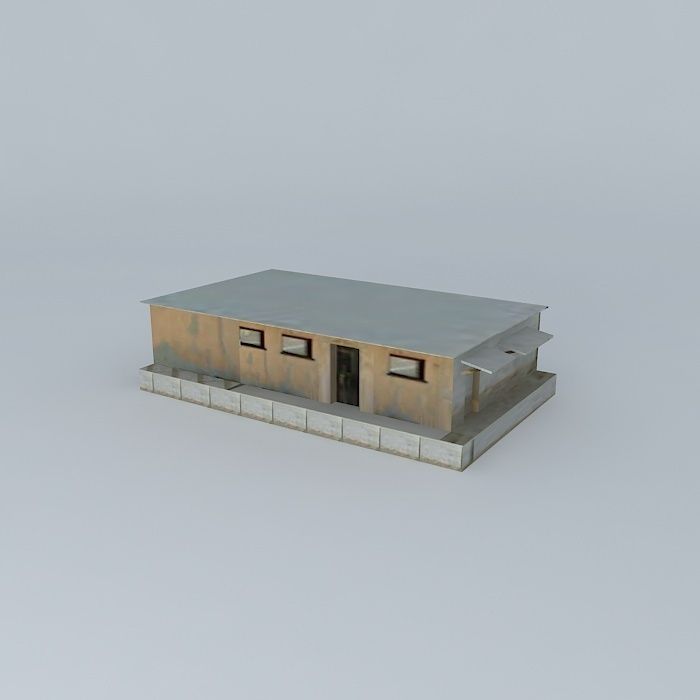 Building in Victorville Free 3D model_2