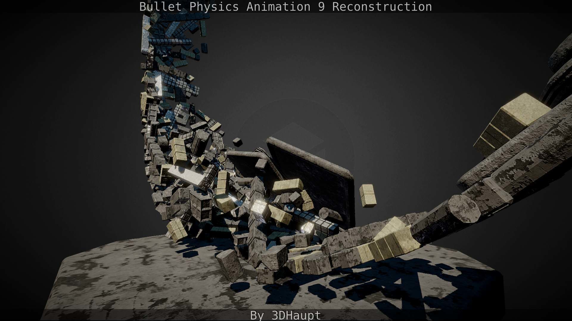 Bullet Physics Animation Reconstruction Free low-poly 3D model_64