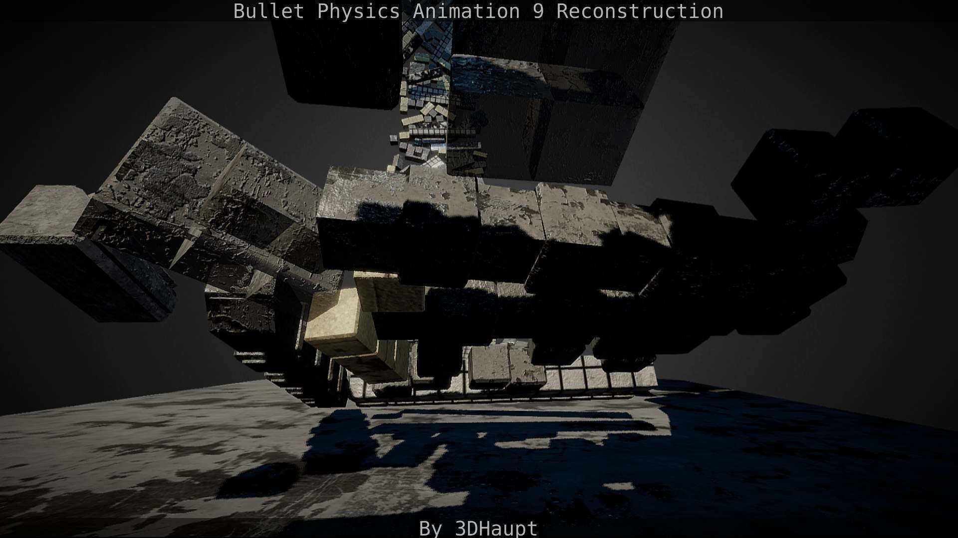 Bullet Physics Animation Reconstruction Free low-poly 3D model_18