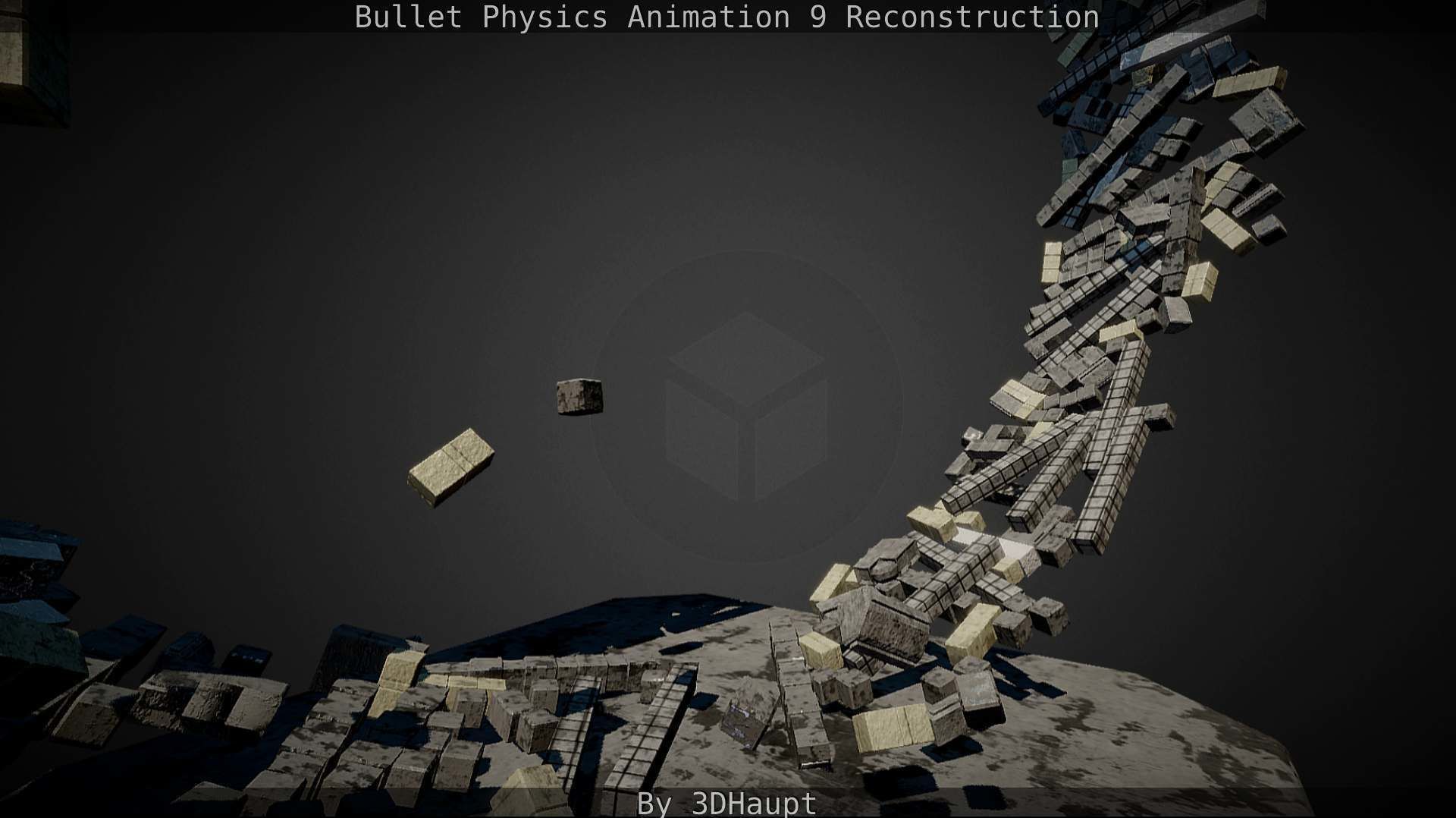 Bullet Physics Animation Reconstruction Free low-poly 3D model_49