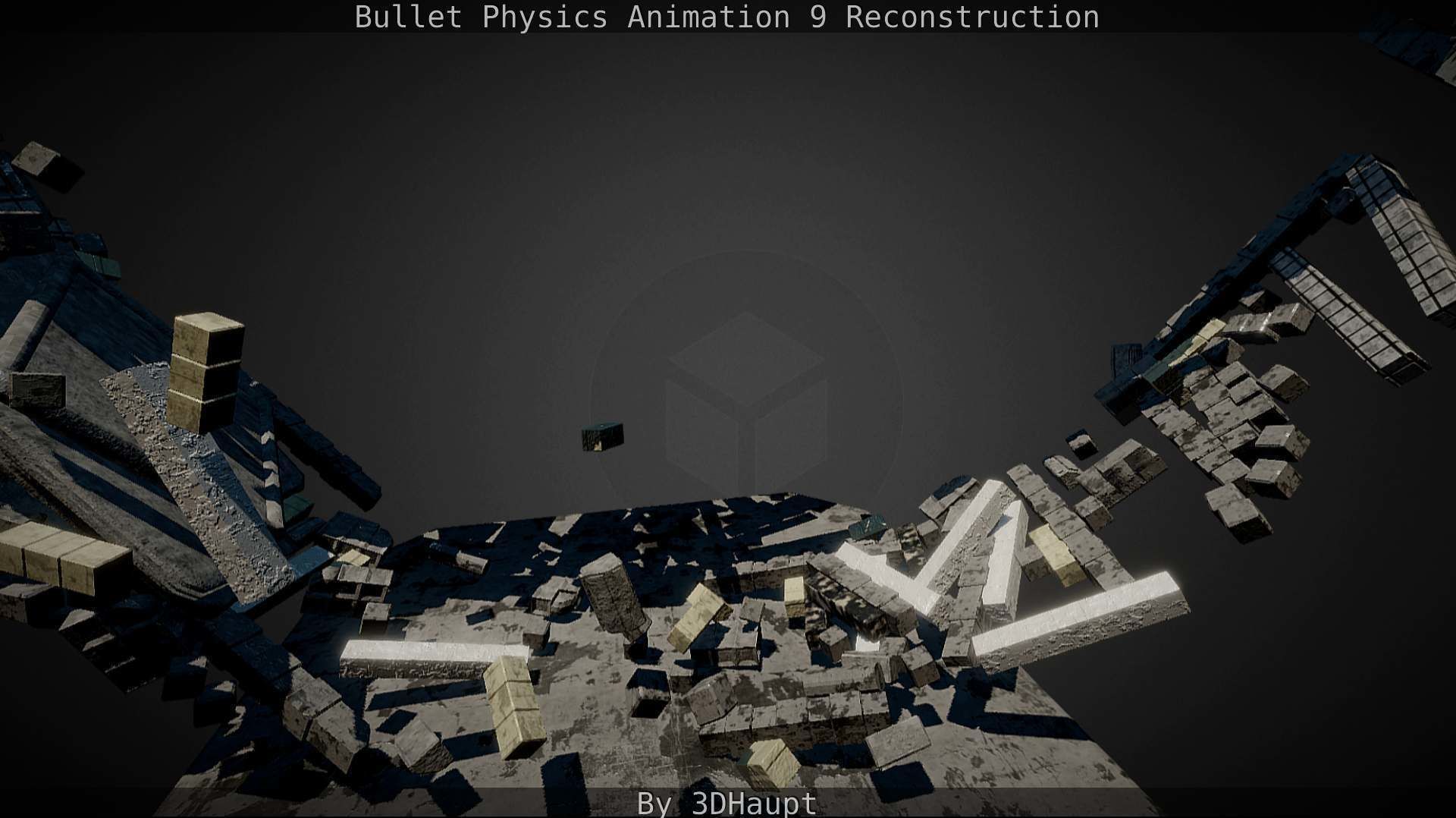 Bullet Physics Animation Reconstruction Free low-poly 3D model_55
