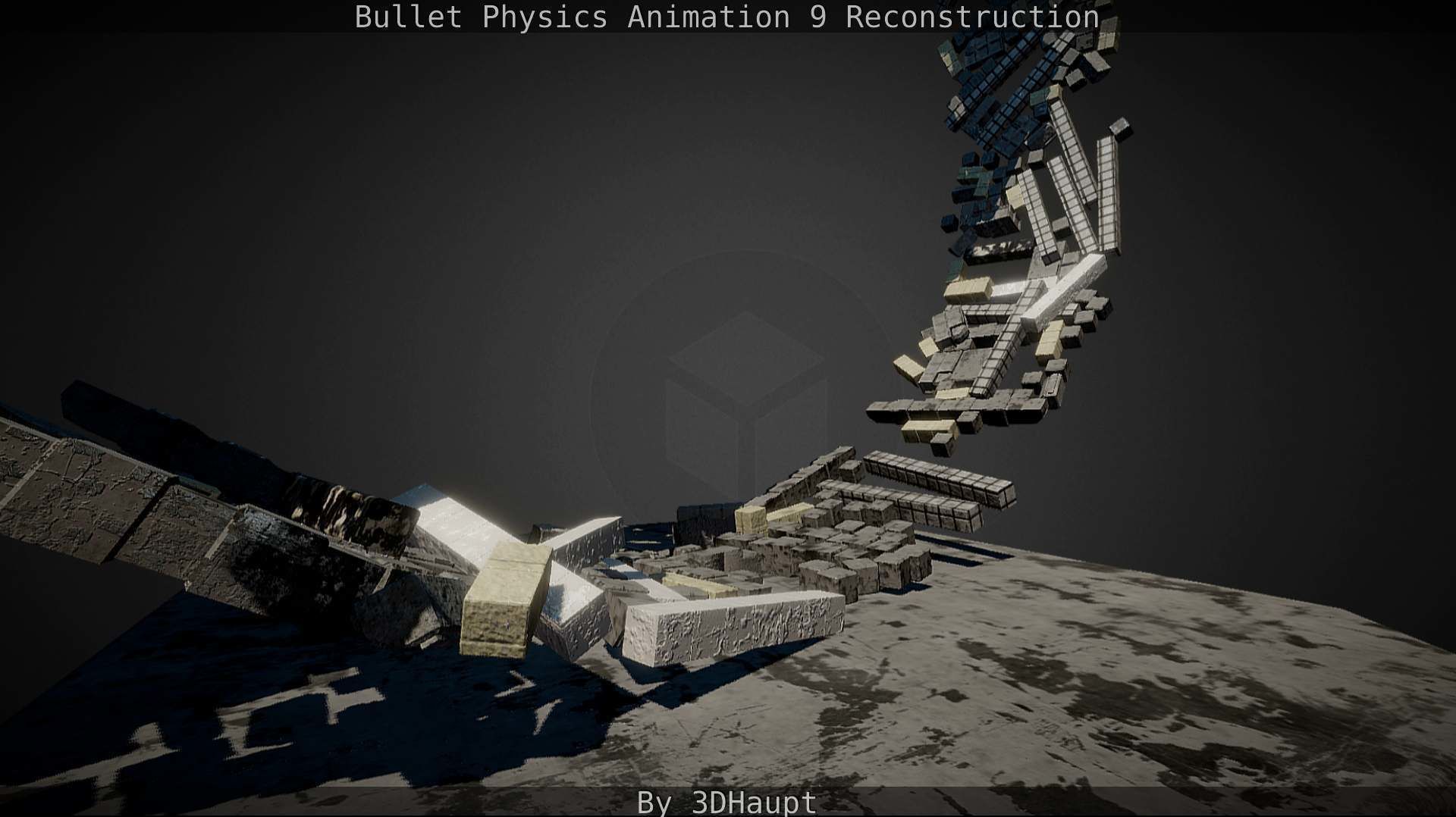 Bullet Physics Animation Reconstruction Free low-poly 3D model_15