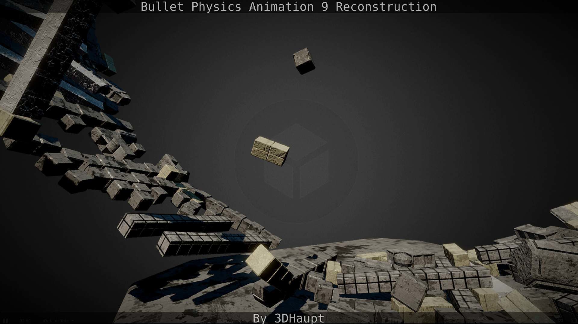 Bullet Physics Animation Reconstruction Free low-poly 3D model_47