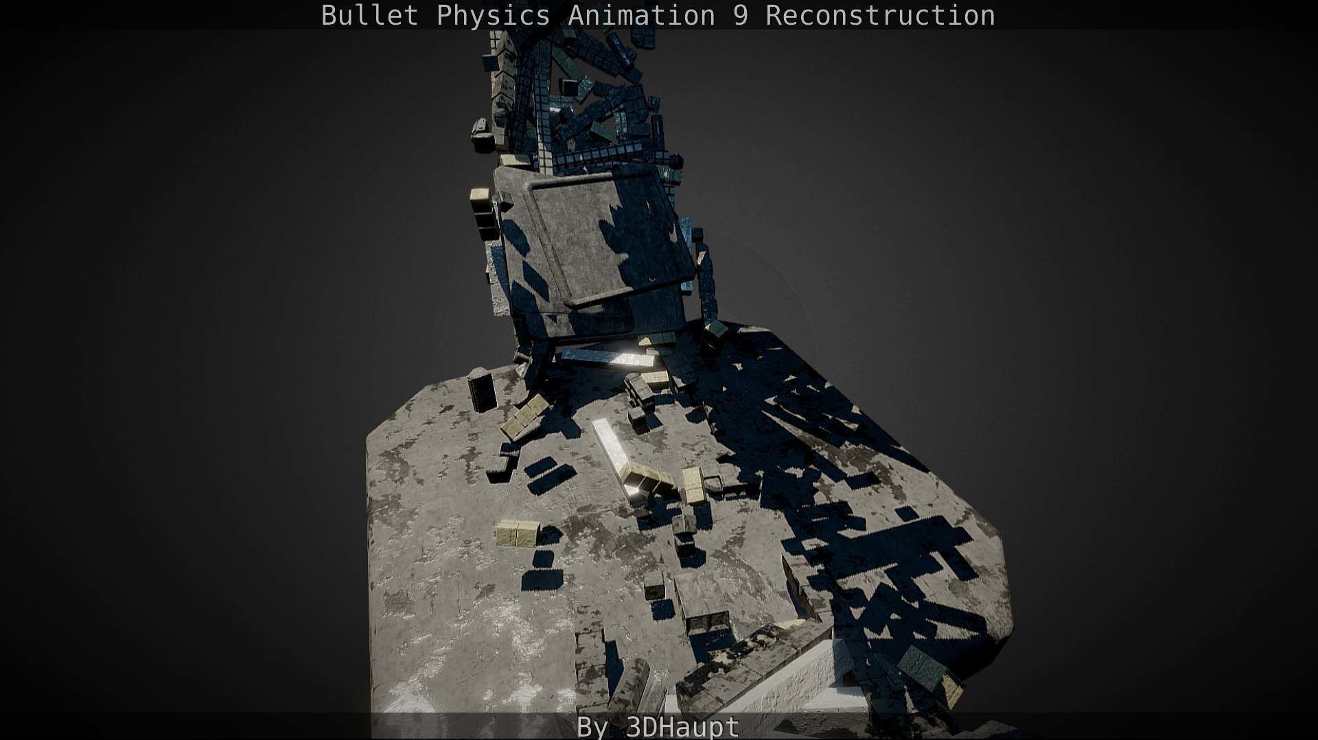 Bullet Physics Animation Reconstruction Free low-poly 3D model_56