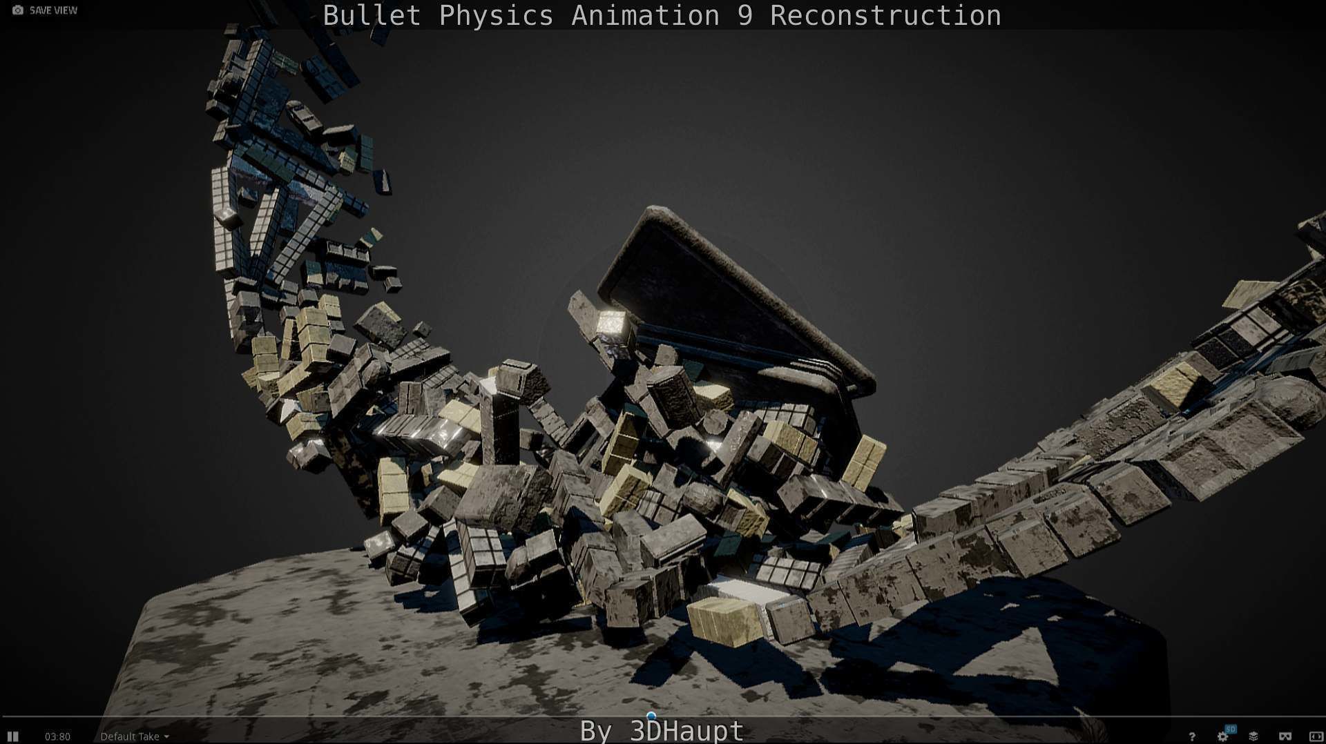 Bullet Physics Animation Reconstruction Free low-poly 3D model_71