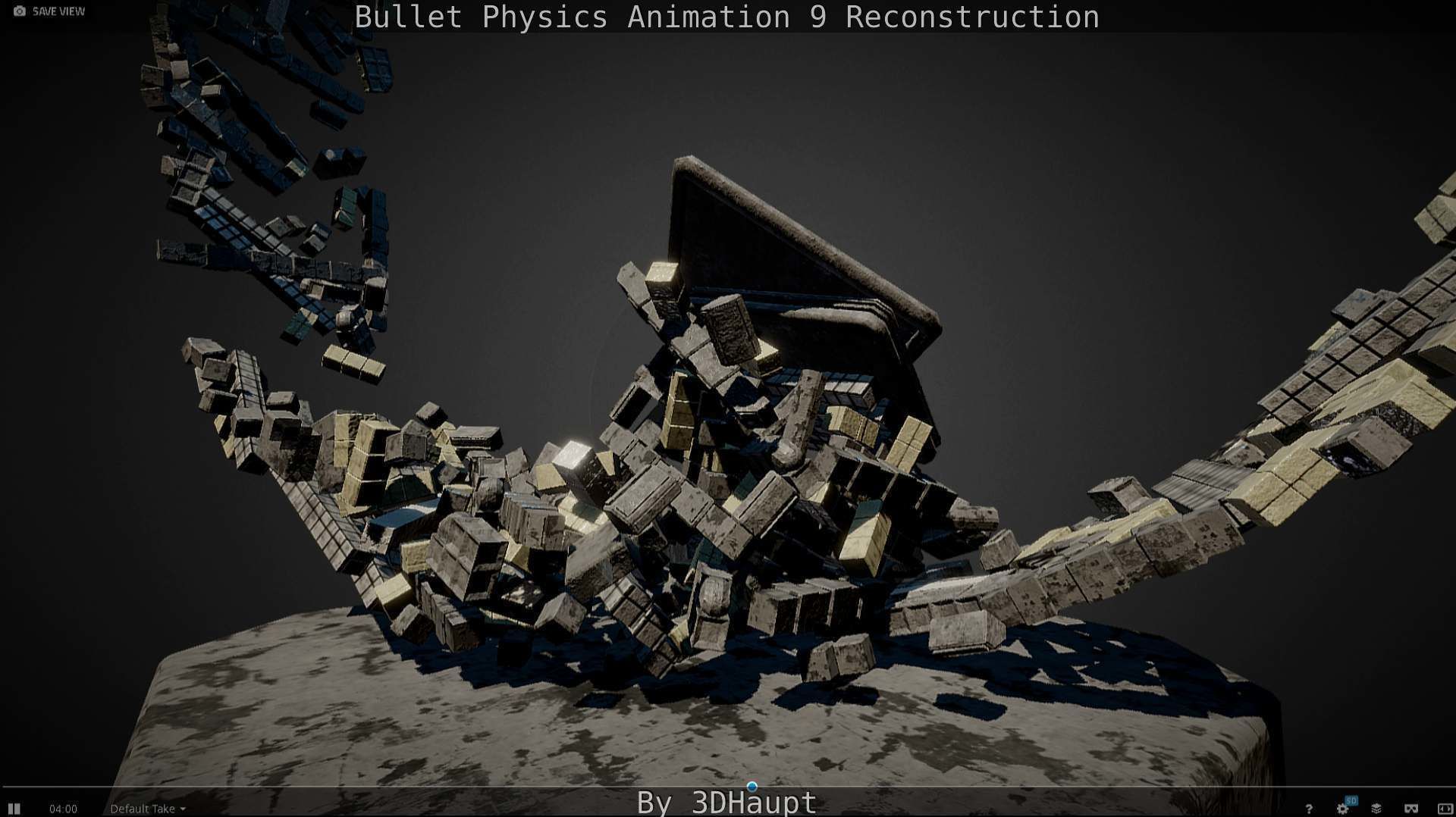 Bullet Physics Animation Reconstruction Free low-poly 3D model_75