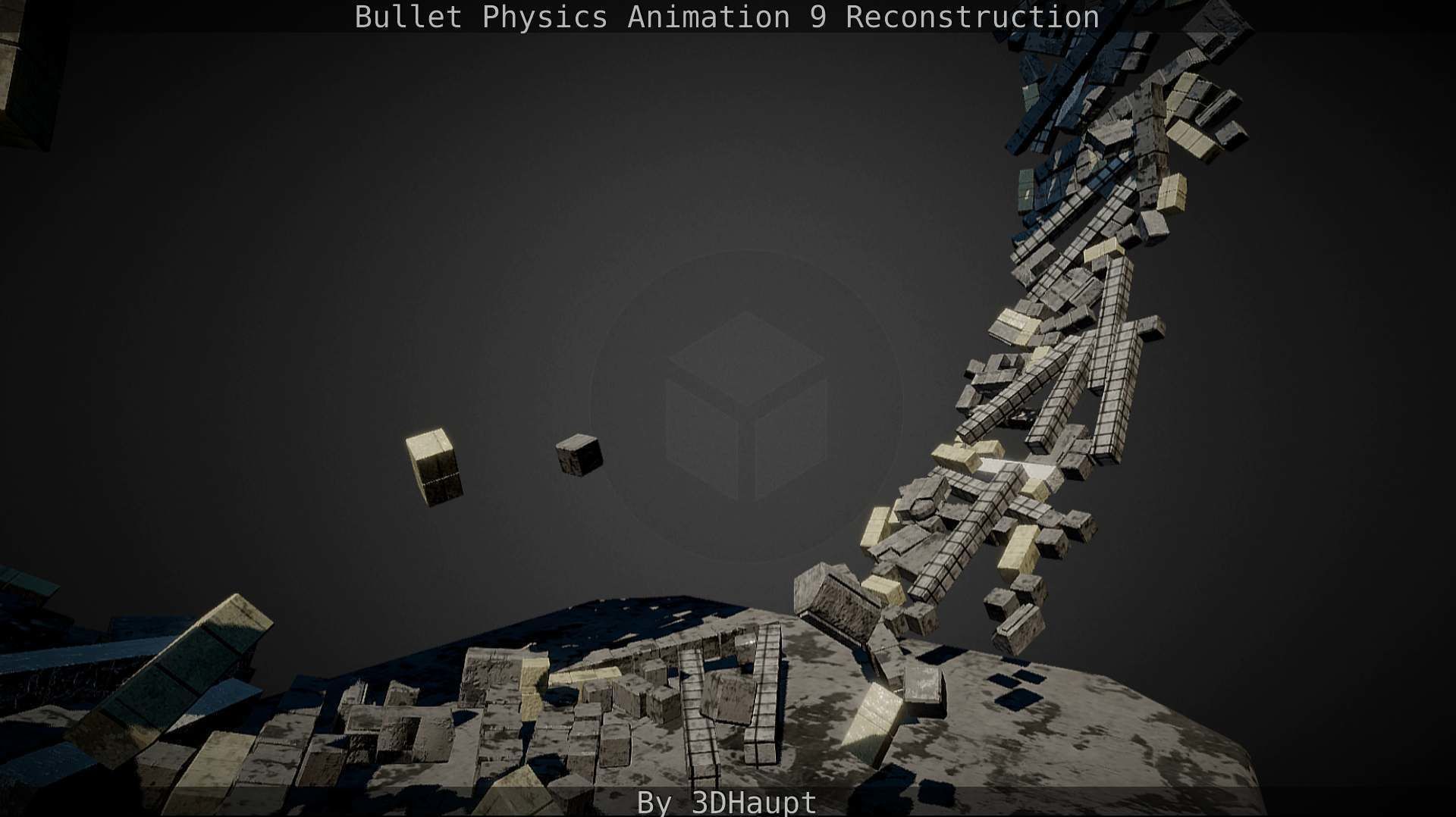 Bullet Physics Animation Reconstruction Free low-poly 3D model_50