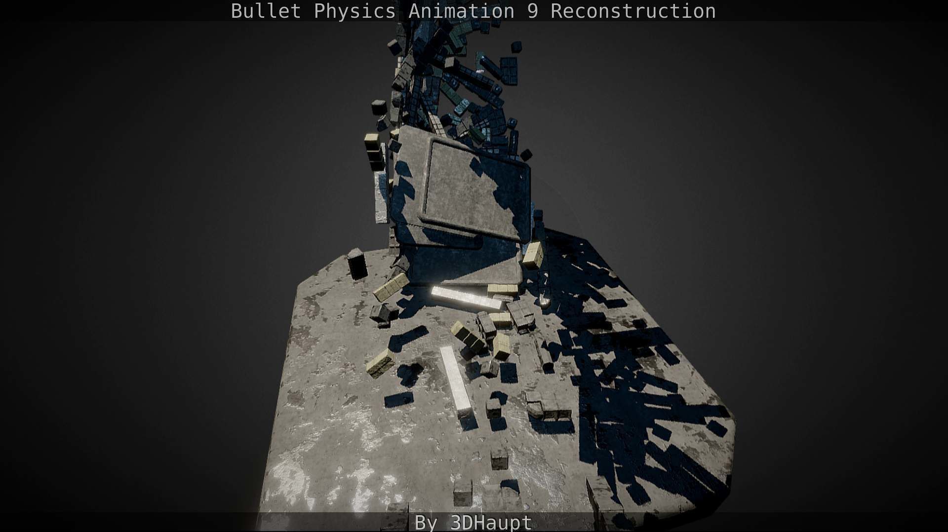 Bullet Physics Animation Reconstruction Free low-poly 3D model_57