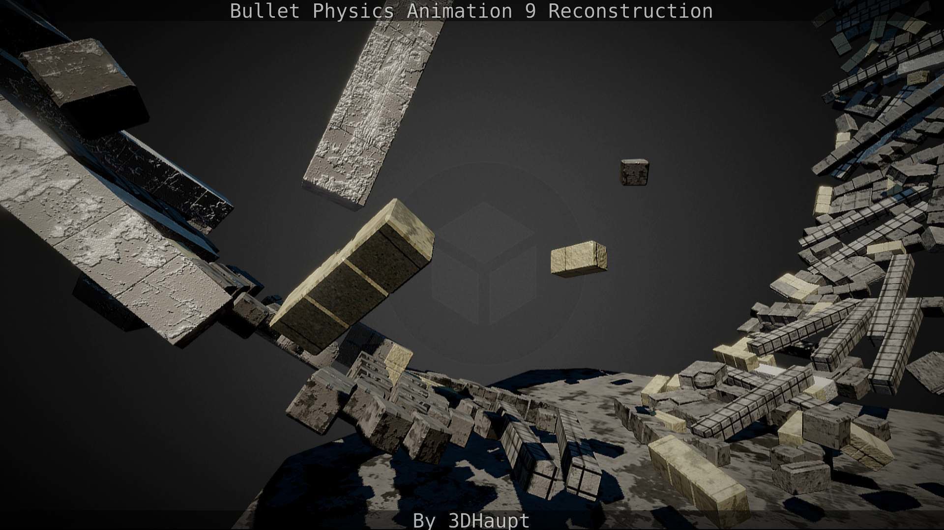 Bullet Physics Animation Reconstruction Free low-poly 3D model_48